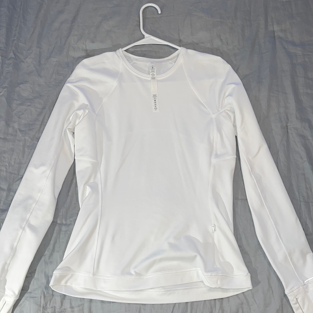 Lulu lemon white long sleeve